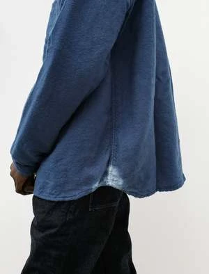 Tender462 Millwheel Wool Serge Achilles Heel Shirt - Indigo 8 Tender462 Millwheel Wool Serge Achilles Heel Shirt - Indigo - Image 6