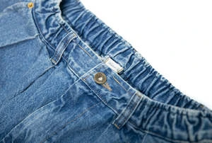 AnglanStone Vintage Denim Balloon Pants - Light Blue 5 AnglanStone Vintage Denim Balloon Pants - Light Blue - Image 3