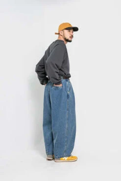 AnglanStone Vintage Denim Balloon Pants - Light Blue 24 AnglanStone Vintage Denim Balloon Pants - Light Blue -Grami Jean Shop Anglan Stone Vintage Denim Balloon Pants Light Blue 20230217025049 2