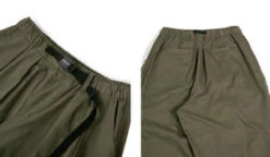 AnglanTwill Cotton Belt Balloon Pants - Khaki -Grami Jean Shop Anglan Twill Cotton Belt Balloon Pants Khaki 20231018202921