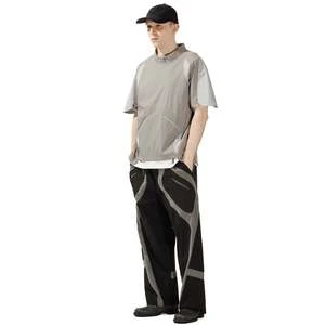 NOUVEAU PROJECTNouveau Project Behemoth Laser Cut Jersey - Grey 5 NOUVEAU PROJECTNouveau Project Behemoth Laser Cut Jersey - Grey - Image 3