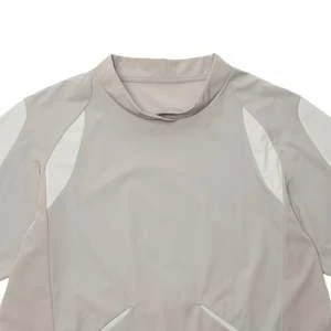 NOUVEAU PROJECTNouveau Project Behemoth Laser Cut Jersey - Grey 6 NOUVEAU PROJECTNouveau Project Behemoth Laser Cut Jersey - Grey - Image 4