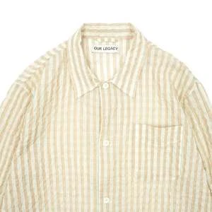 Our LegacyBox Shirt - Basque Seersucker Check 6 Our LegacyBox Shirt - Basque Seersucker Check - Image 4