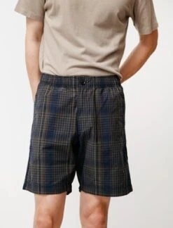 AdsumBank Short - Dark Madras Plaid 13 AdsumBank Short - Dark Madras Plaid -Grami Jean Shop Bank Short Dark Madras Plaid 20210627082857 2