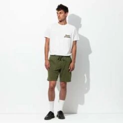 Banks JournalBig Bear Polar Fleece Elastic Walkshort - Dark Olive