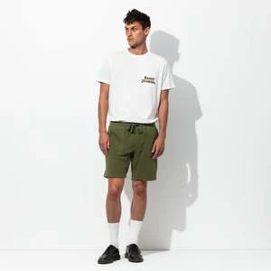 Banks JournalBig Bear Polar Fleece Elastic Walkshort - Dark Olive 3 Banks JournalBig Bear Polar Fleece Elastic Walkshort - Dark Olive