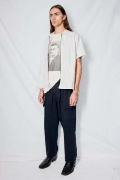 AssemblyDenim Easy Cargo Pant - Black -Grami Jean Shop Black Denim Easy Cargo Pant 20230809204148 2