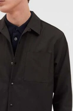 Norse ProjectsCarsten LS Solotex Twill Shirt - Black -Grami Jean Shop Carsten Solotex Twill Shirt LS Black 20230818115857