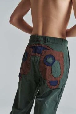 Casey CaseyDouble Cotton AH Plus Pant - Khaki -Grami Jean Shop Casey Casey Double Cotton AH Plus Pant Khaki 20230307020509