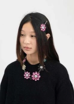 Charles JeffreyCRAZY DAIZY HAIR PIN - PINK -Grami Jean Shop Charles Jeffrey CRAZY DAIZY HAIR PIN PINK 20230919024843