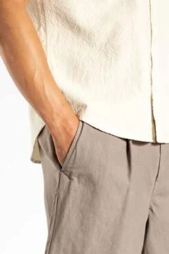 Norse ProjectsChristopher Cotton Linen Short - Warm Grey -Grami Jean Shop Christopher Cotton Linen Short Warm Grey 20220316101054 1