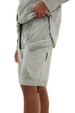 Grami Jean Shop -Grami Jean Shop Cipher Garment Dyed Shorts Bone 20230402203638 1