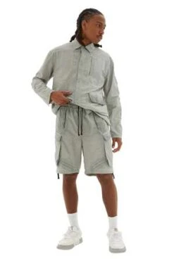 Grami Jean Shop 32 A-Cold-Wall*A-Cold-Wall* Cipher Garment Dyed Shorts - Bone