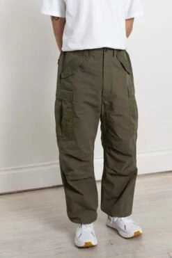 NanamicaCordura Cargo Pants - Khaki -Grami Jean Shop Cordura Cargo Pants Khaki 20231030221947 1