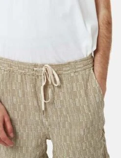 CorridorRainbow Weave Drawstring Shorts - Army Green -Grami Jean Shop Corridor Rainbow Weave Drawstring Shorts Army Green 20230322152631 1