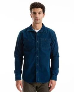 RRLCotton Plainweave Workshirt - Indigo