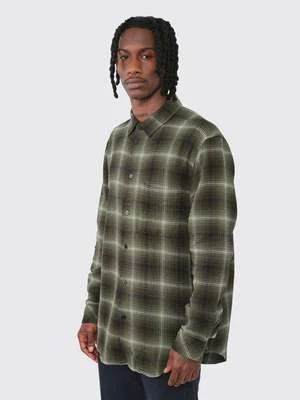 SAMSØE SAMSØE Samsøe & SamsøeDamon J Shirt - Green Fade Check 4 SAMSØE SAMSØE Samsøe & SamsøeDamon J Shirt - Green Fade Check - Image 2