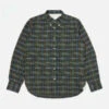 Universal WorksDaybrook Ikat Twill Shirt - Green -Grami Jean Shop Daybrook Ikat Twill Shirt Green 20230921000610