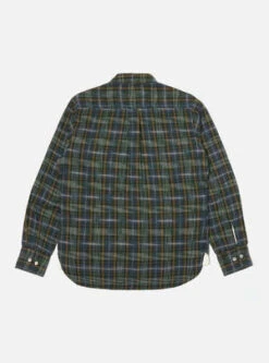 Universal WorksDaybrook Ikat Twill Shirt - Green 10 Universal WorksDaybrook Ikat Twill Shirt - Green -Grami Jean Shop Daybrook Ikat Twill Shirt Green 20230921000611 1