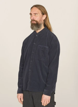 YMCDelinquents Needlecord Shirt - Navy 5 YMCDelinquents Needlecord Shirt - Navy - Image 3