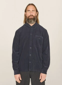 YMCDelinquents Needlecord Shirt - Navy