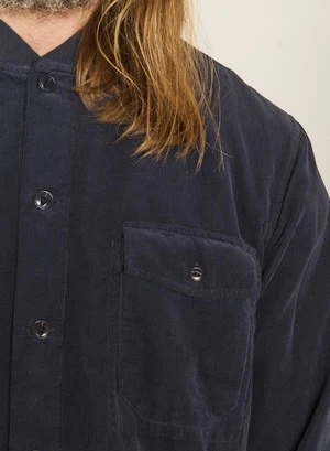 YMCDelinquents Needlecord Shirt - Navy 8 YMCDelinquents Needlecord Shirt - Navy - Image 6
