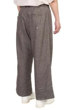 Peng TaiDistressed SL Trousers -Grami Jean Shop Distressed SL Trousers 20231030172916