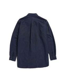 Engineered GarmentsCotton Denim Flannel 19th Century BD Shirt - Indigo -Grami Jean Shop Engineered Garments 19th Century BD Shirt Indigo Cotton Denim Flannel Indigo 20230818230917 1
