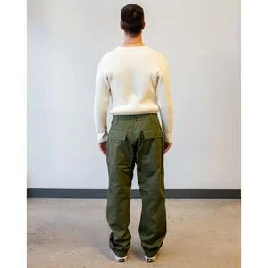 Engineered GarmentsCotton Herringbone Twill Fatigue Pant - Olive 4 Engineered GarmentsCotton Herringbone Twill Fatigue Pant - Olive - Image 2
