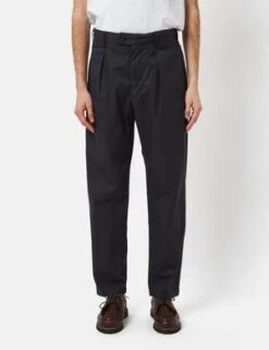 Engineered GarmentsTapered Twill Carlyle Pant - Dark Navy Blue