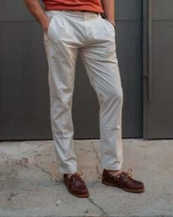 FreshCotton Lyocell One-Pleat Chino Pants - White Milk -Grami Jean Shop FRESH Cotton Lyocell One Pleat Chino Pants In White Milk 20230529172116 1