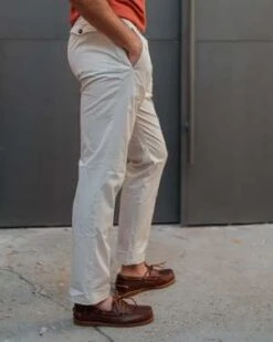 FreshCotton Lyocell One-Pleat Chino Pants - White Milk -Grami Jean Shop FRESH Cotton Lyocell One Pleat Chino Pants In White Milk 20230529172116 2