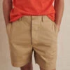Alex MillFlat Front Chino Shorts - Vintage Khaki