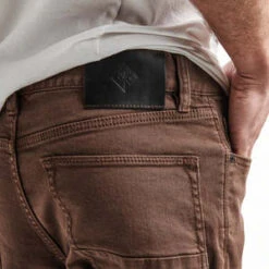 Roark RevivalHWY 133 Slim Fit Broken Twill Jeans - Brown -Grami Jean Shop HWY 133 Slim Fit Broken Twill Jeans Brown 20230823235015 2