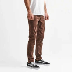 Roark RevivalHWY 133 Slim Fit Broken Twill Jeans - Brown -Grami Jean Shop HWY 133 Slim Fit Broken Twill Jeans Brown 20230823235015