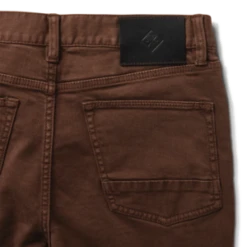 Roark RevivalHWY 133 Slim Fit Broken Twill Jeans - Brown -Grami Jean Shop HWY 133 Slim Fit Broken Twill Jeans Brown 20230823235016