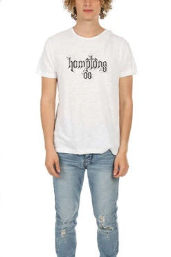 Blue&CreamHamptons OG Tee - White