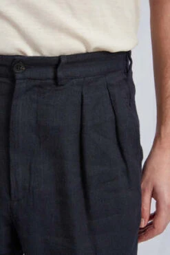 A.b.c.lHemp Wool Lucio Pants - Navy -Grami Jean Shop Hemp Wool Navy Lucio Pants 20231018023323 1