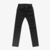 Iron Heart14oz Selvedge Slim Taper Denim - Black -Grami Jean Shop IH 777S 142bb 14oz Selvedge Denim Slim Taper Black Black 20230127013004