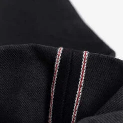 Iron Heart14oz Selvedge Slim Taper Denim - Black -Grami Jean Shop IH 777S 142bb 14oz Selvedge Denim Slim Taper Black Black 20230127013006 1