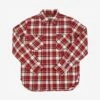 Iron HeartIHSH-334-RED Ultra Heavy Flannel Classic Check Work Shirt - Red 1 Iron HeartIHSH-334-RED Ultra Heavy Flannel Classic Check Work Shirt - Red -Grami Jean Shop IHSH 334 RED Ultra Heavy Flannel Classic Check Work Shirt Red 20221010154214