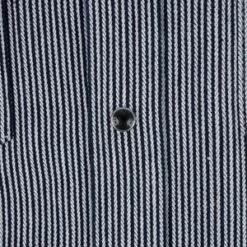 Iron Heart8oz Herringbone Hickory Stripe Sawtooth Western Shirt - Indigo -Grami Jean Shop IHSH 365 IND 8oz Herringbone Hickory Stripe Sawtooth Western Shirt Indigo 20231002215044