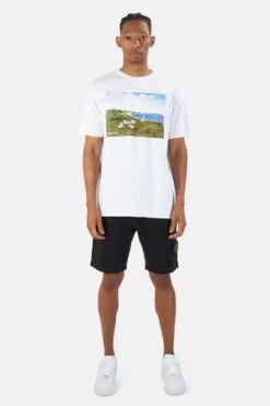 Blue&CreamIdeal Hours Tee - White -Grami Jean Shop Ideal Hours Tee White 20220811080200