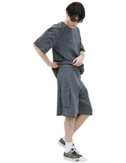 Isa Boulderlenticular Shorts - Blue -Grami Jean Shop Isa Boulder Blue lenticular shorts 20230525075104 1