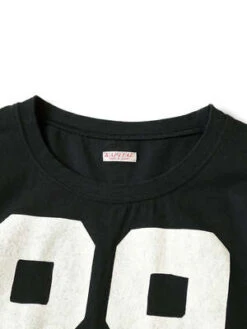 Kapital20 Jersey WINDOWPANE Long Sleeve T - Black -Grami Jean Shop Kapital 20 Jersey WINDOWPANE Long Sleeve T 88 Black 20230919220214 1