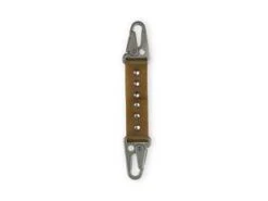 TSLLEATHER CLASPS - Silver/Brown -Grami Jean Shop LEATHER CLASPS 20230413004652 1