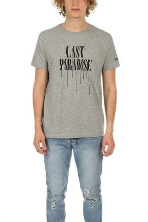 Blue&CreamLast Paradise Tee - Grey 3 Blue&CreamLast Paradise Tee - Grey