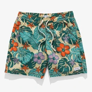 Banks JournalLei Day Elastic Boardshort - Light Lemon 4 Banks JournalLei Day Elastic Boardshort - Light Lemon - Image 2