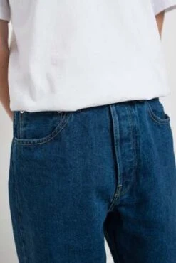 HatskiLoose Tapered Washi Denim - Used Blue -Grami Jean Shop Loose Tapered Washi Denim Used 20230530011911 1