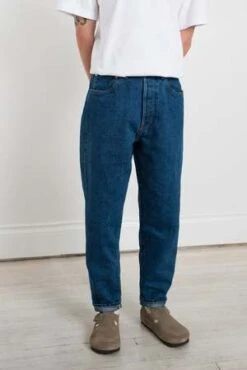 HatskiLoose Tapered Washi Denim - Used Blue -Grami Jean Shop Loose Tapered Washi Denim Used 20230530011911 2